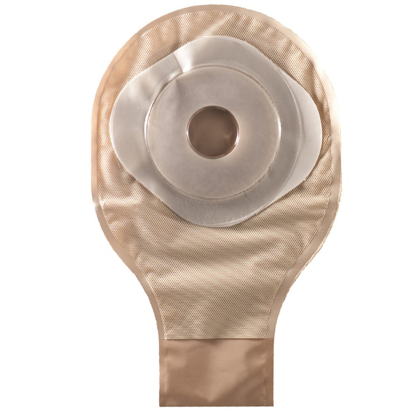 Colostomy Pouch ActiveLife® One-Piece System 10 Inch Length Flat, Pre-Cut 1 Inch Stoma Drainable