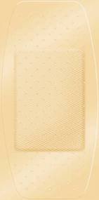 Adhesive Strip Stat Strip® Fabric Tan 2 X 4 Inch Sterile