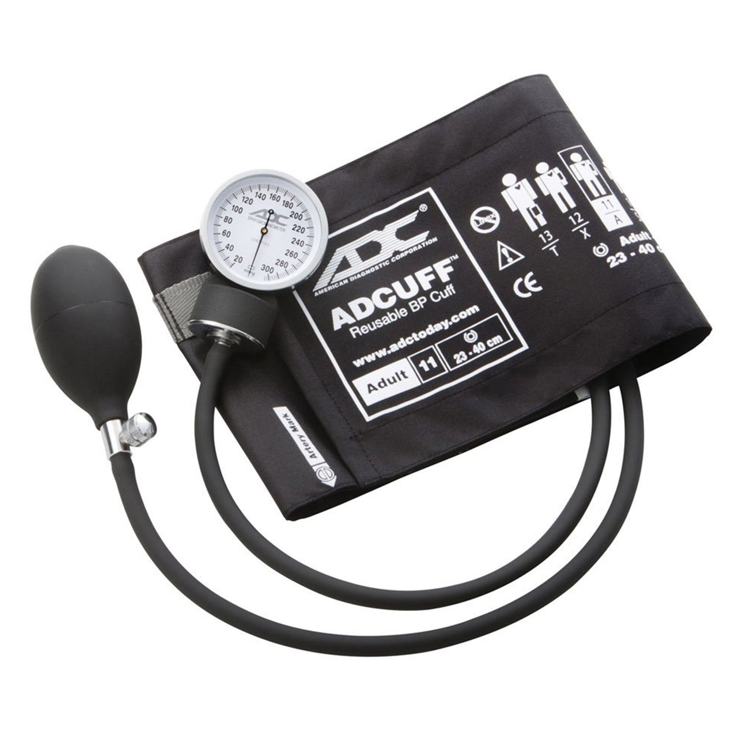 Aneroid Sphygmomanometer Unit Prosphyg™760 Series Adult Cuff Nylon Cuff 23 - 40 cm Pocket Aneroid