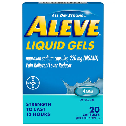 Pain Relief Aleve® 220 mg Strength Naproxen Sodium Capsule