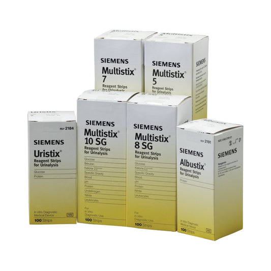 Urinalysis Reagent Multistix® Blood, Glucose, Ketone, Leucocytes, Nitrite, Protein, pH and Specific Gravity For Urinalysis