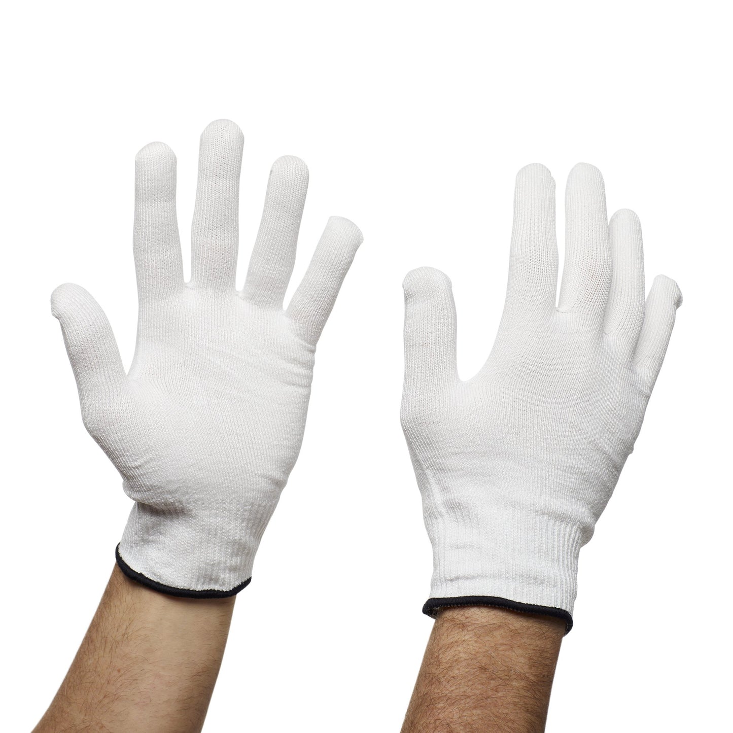 Cut Resistant Glove Liner Flex-Gard™ Full-Finger HDPE / Spandex / Polyester White X-Large