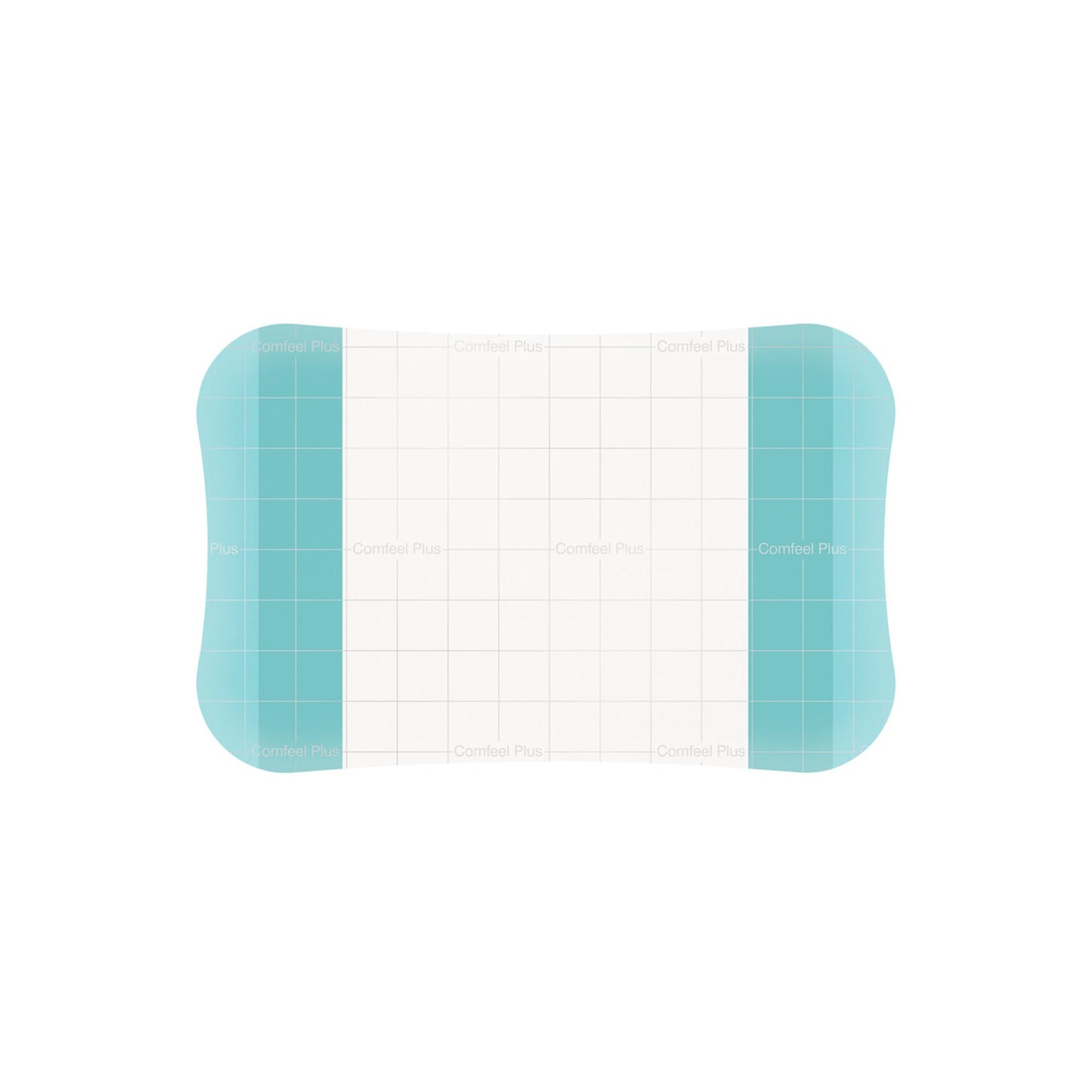 Thin Hydrocolloid Dressing Comfeel® Plus Transparent Thin Film Backing 3-1/2 X 5-1/2 Inch Rectangle Hydrocolloid / Sodium Carboxymethylcellulose (CMC) / Film