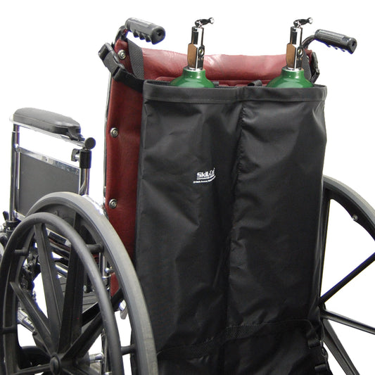 Oxygen Tank Holder for Wheelchair SkiL-Care™ For 16 to 24 Inch Wheelchair