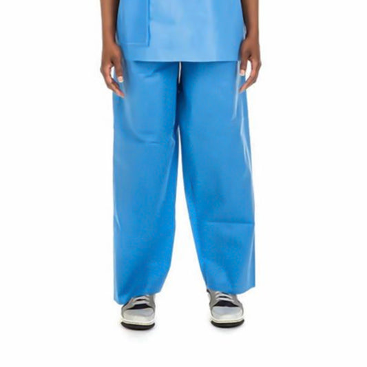 Scrub Pants Straight Leg X-Large Blue Unisex