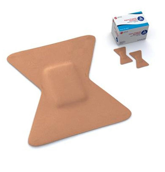 Adhesive Strip Dynarex® Fabric Tan 1-3/4 X 2 Inch Sterile