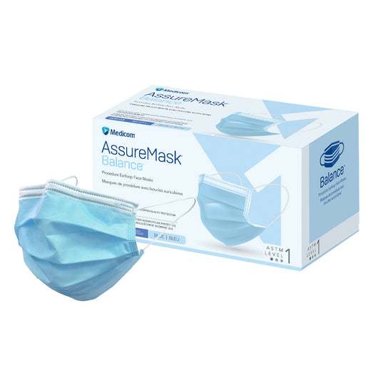Procedure Mask AssureMask Balance™ ASTM Level 1 Earloops One Size Fits Most