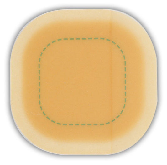 Hydrocolloid Dressing DuoDERM® Signal® 5-1/2 X 5-1/2 Inch Square