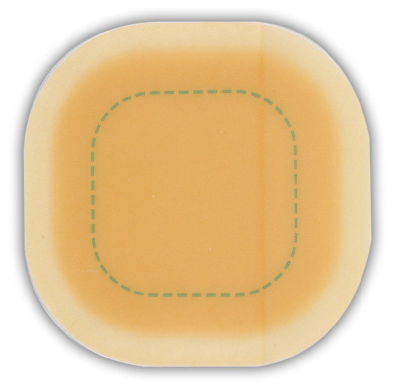 Hydrocolloid Dressing DuoDERM® Signal® CGF® Foam Backing 5-1/2 X 5-1/2 Inch Square Hydrocolloid