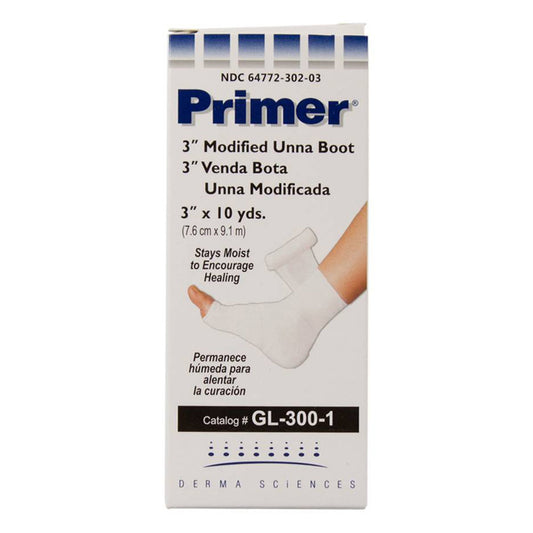 Unna Boot Primer® Zinc Oxide 3 Inch X 10 Yard