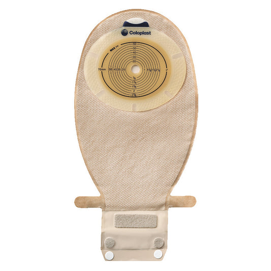 Ostomy Pouch SenSura® EasiClose™ One-Piece System 11-1/2 Inch Length, Maxi Flat, Pre-Cut 1 Inch Stoma Drainable