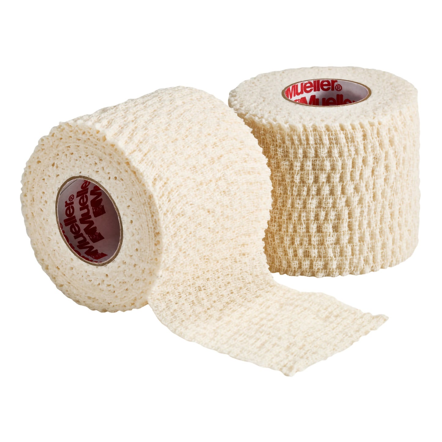 Athletic Tape Mueller® Tear-Light® White 2 Inch X 5 Yard Elastic Adhesive NonSterile