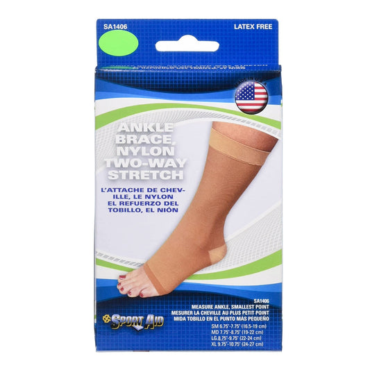 Ankle Support Sportaid X-Large Pull-On Foot