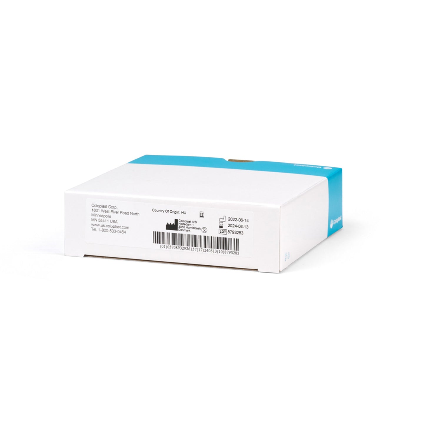 Ostomy Barrier SenSura® Mio Click Precut, Extended Wear Elastic Adhesive 50 mm Flange Red Code System 1-1/4 Inch Opening