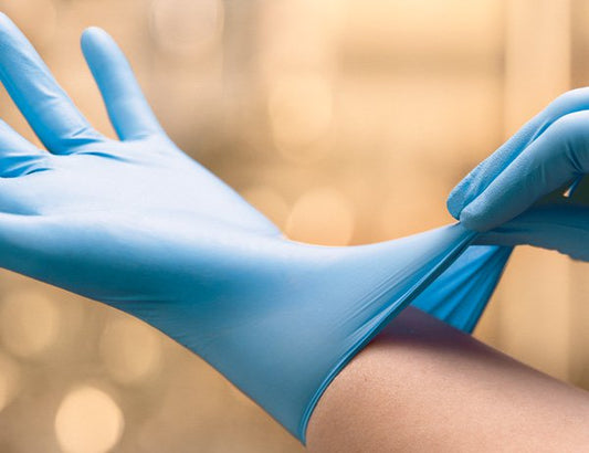 Surgical Glove ESTEEM™ Blue with Neu-Thera® Size 7 Sterile Polyisoprene Standard Cuff Length Smooth Blue Not Chemo Approved