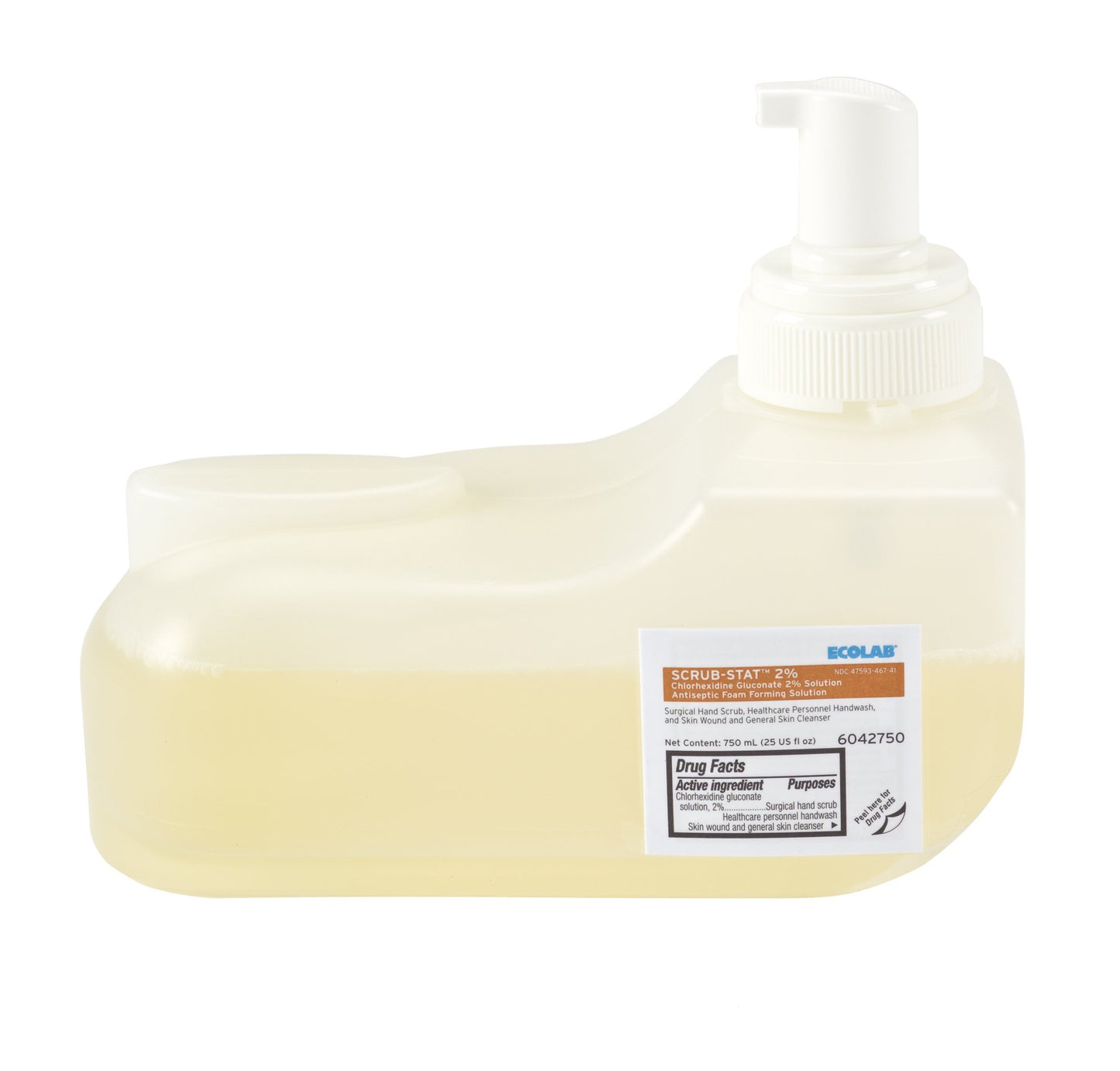Surgical Scrub Solution Scrub-Stat™ 2% 750 mL Dispenser Refill Bottle 2% Strength CHG (Chlorhexidine Gluconate) NonSterile