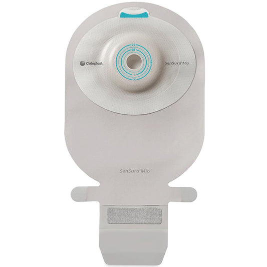 Urostomy Pouch SenSura® Mio Convex One-Piece System 10-1/2 Inch Length, Maxi Deep Convex, Trim to Fit 5/8 to 1-5/16 Inch Stoma Drainable