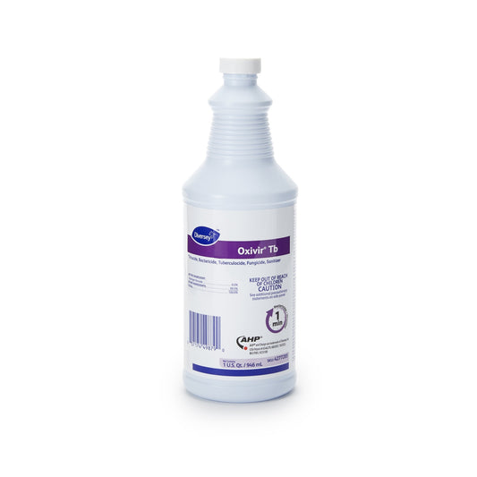 Surface Disinfectant Cleaner Diversey™ Oxivir® Tb Peroxide Based Manual Pour Liquid 32 oz. Bottle Cherry Almond Scent NonSterile