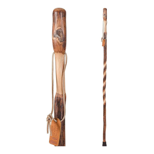 Walking Stick Brazos™ Twisted Wood 58 Inch Height Hickory