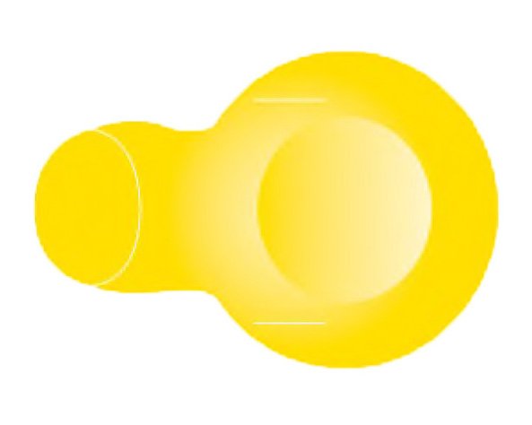 IVA Security Seal ChemoPlus™ 20 mm, Yellow