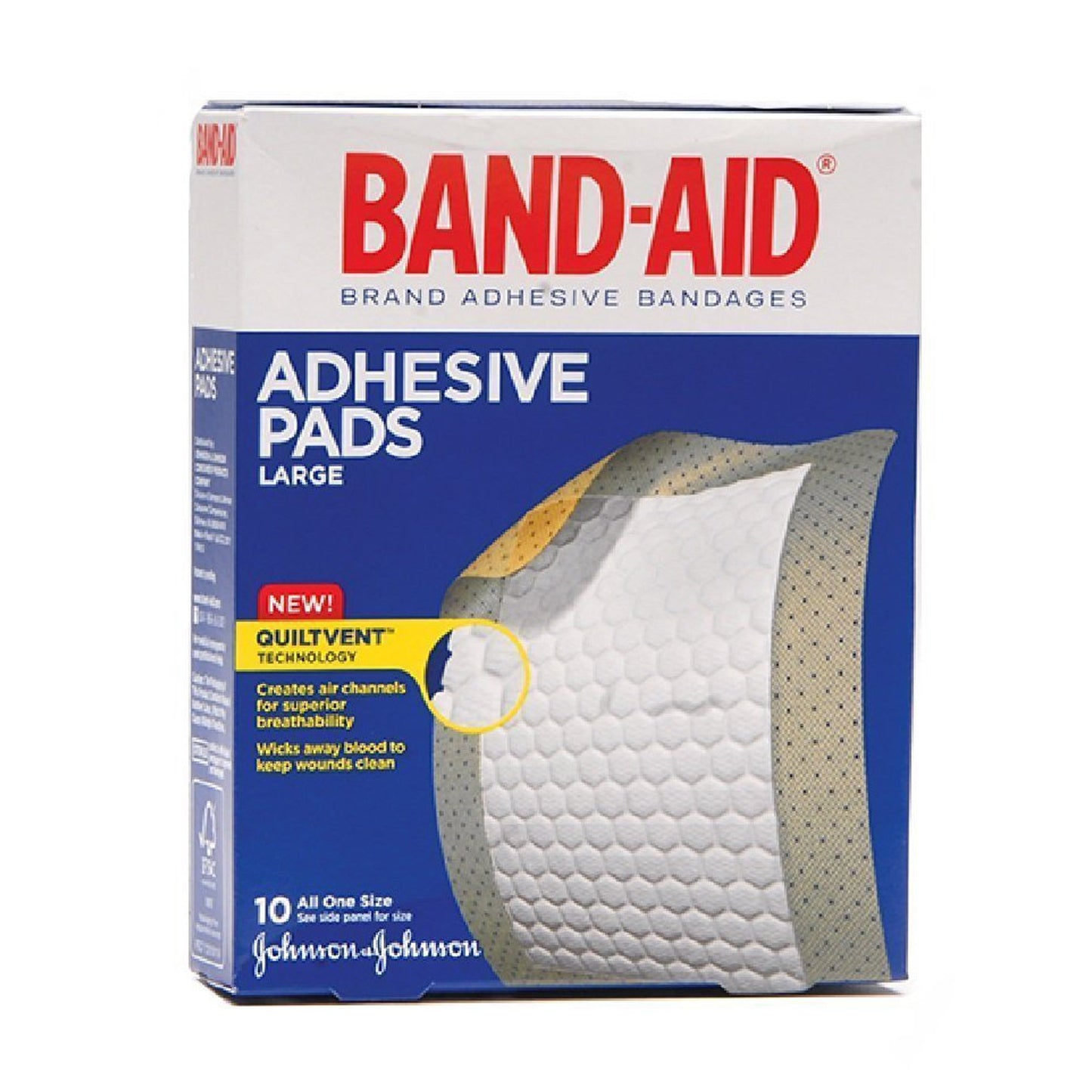 Adhesive Strip Band-Aid® Plastic Tan 2-7/8 X 4 Inch Sterile