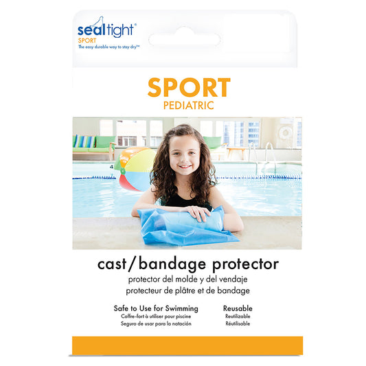 Arm Cast Protector SEAL-TIGHT® Sport Small Thermoplastic Elastomer 19 Inch Arm Length