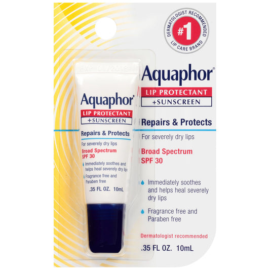Lip Balm Aquaphor® Lip Protectant + Sunscreen .35 oz. Tube