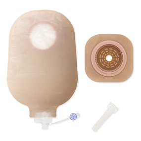 Urostomy Pouch New Image™ Two-Piece System 9 Inch Length Flat, Trim to Fit 2-1/4 Inch Stoma Drainable