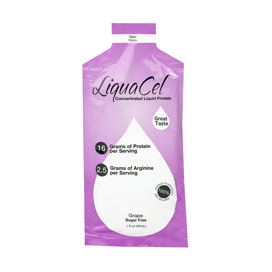 Oral Supplement LiquaCel® Grape Flavor Liquid 1 oz. Individual Packet