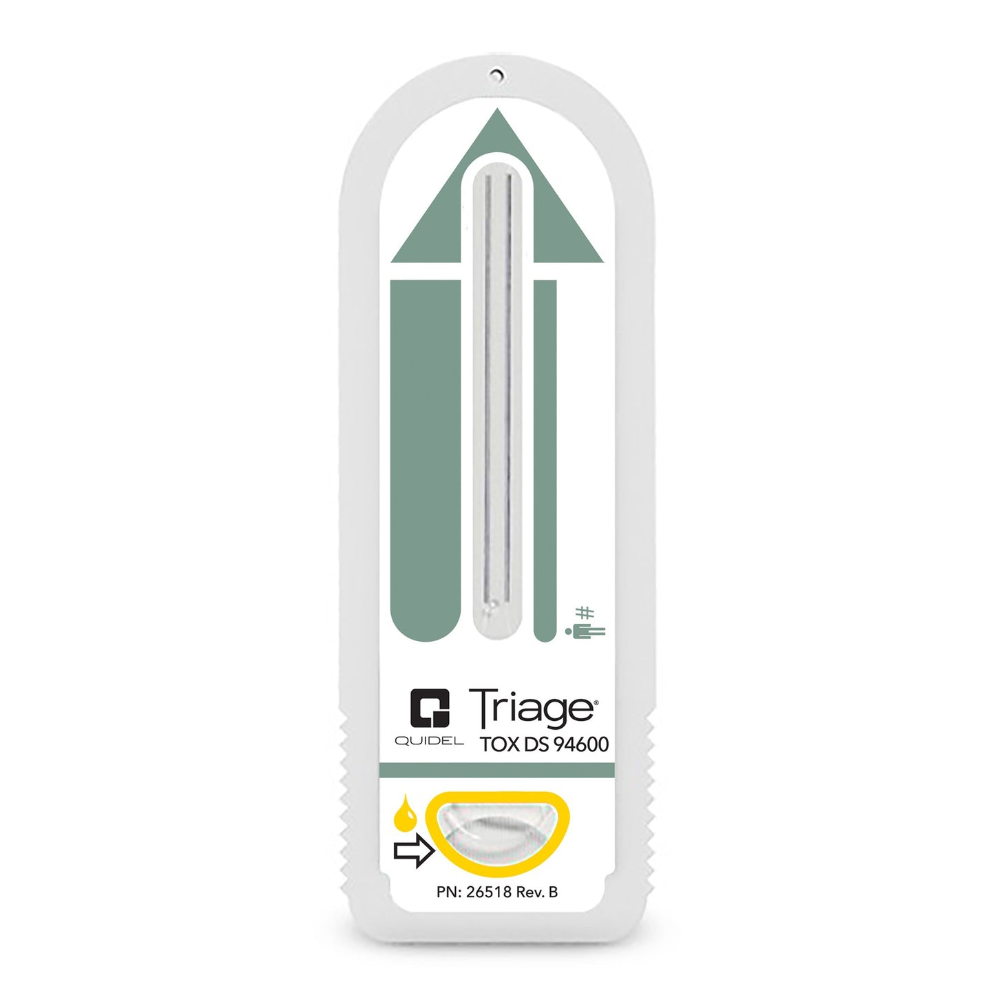 Drugs of Abuse Test Kit Triage® TOX Drug Screen AMP, BAR, BZO, COC, mAMP/MET, MTD, OPI, THC, TCA 25 Tests CLIA Non-Waived