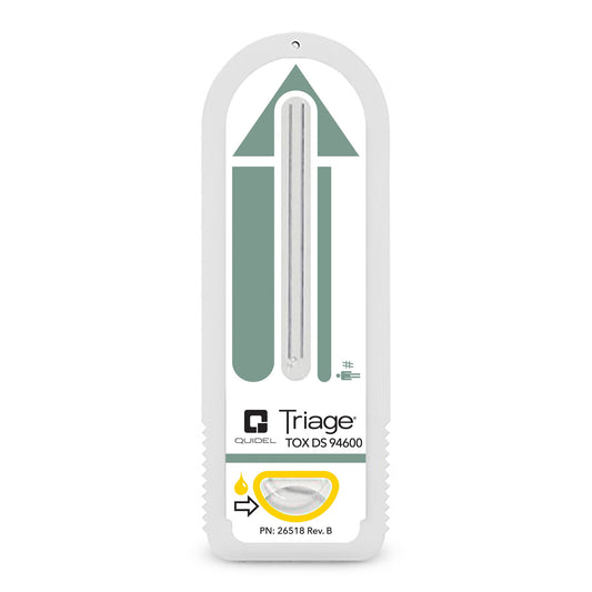 Drugs of Abuse Test Kit Triage® TOX Drug Screen AMP, BAR, BZO, COC, mAMP/MET, MTD, OPI, THC, TCA 25 Tests CLIA Non-Waived
