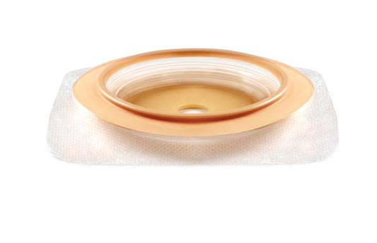 Ostomy Barrier Natura™ Trim to Fit Durahesive® Adhesive 70 mm Flange Acrylic Collar Up to 48 mm Opening Large