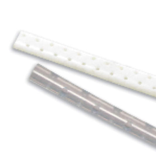 Wound Drain Tube McKesson Brand Flat Hubless Type With Trocar Flat Perforated Channel Type 7 Fr. Size Sterile