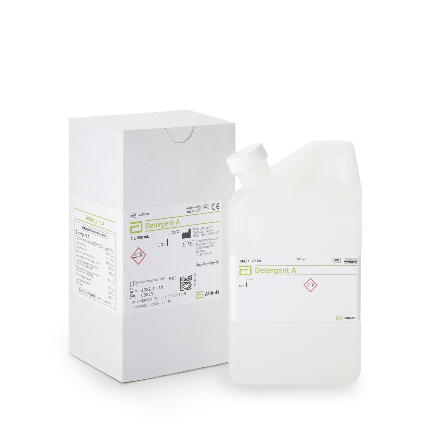 General Chemistry System Reagent Architect™ Detergent A Detergent For Architect c16000 Analyzer