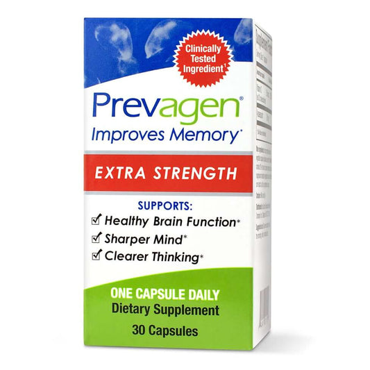 Brain Health Supplement Prevagen® Extra Strength Vitamin D / Apoaequorin 50 mcg - 20 mg Strength Capsule 30 per Bottle