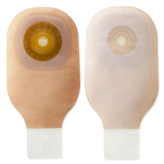 Colostomy Pouch Premier™ Flextend™ One-Piece System 12 Inch Length Convex, Pre-Cut 1-1/4 Inch Stoma Drainable