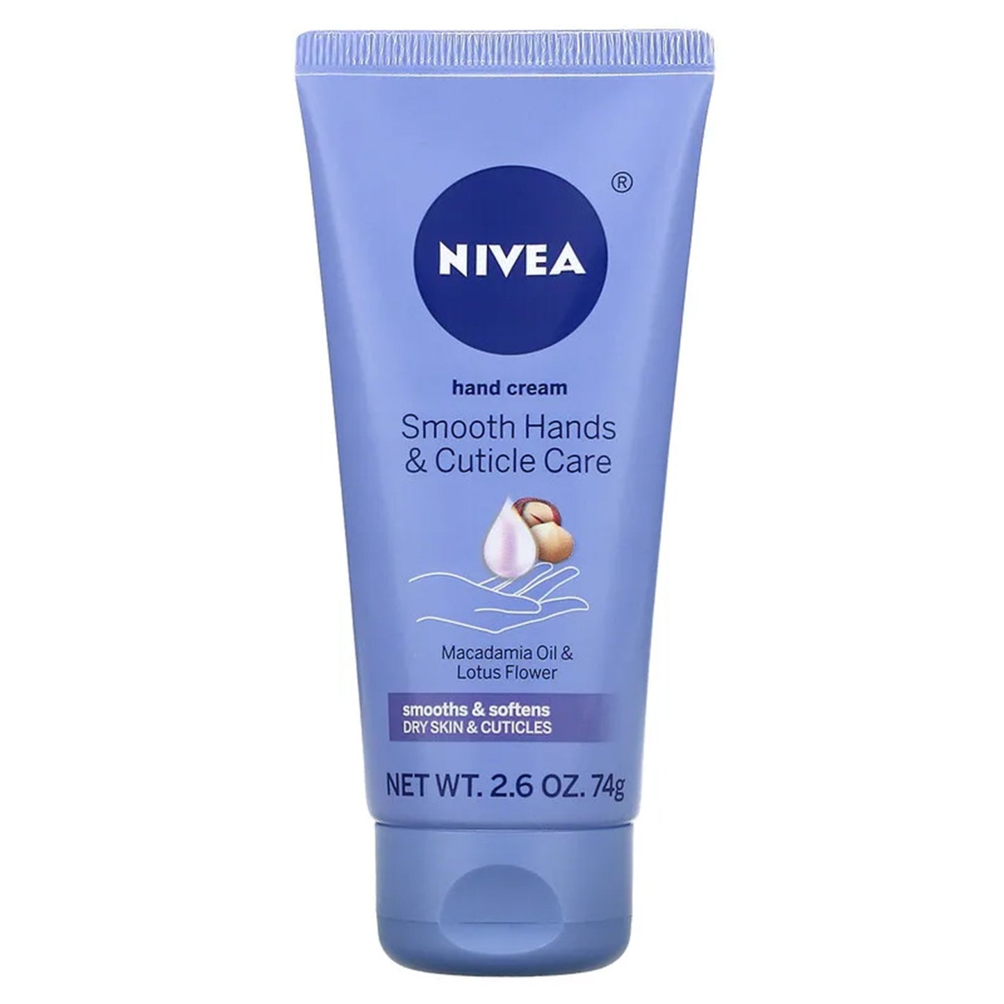Hand Moisturizer Nivea®Smooth Hands and Cuticle Care 2.6 oz. Tube Scented Cream