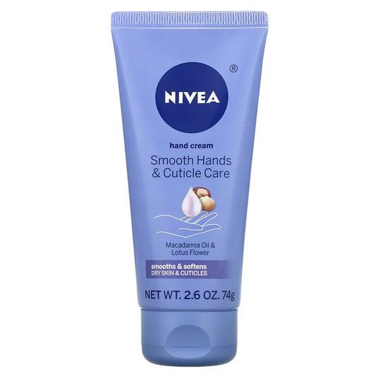 Hand Moisturizer Nivea®Smooth Hands and Cuticle Care 2.6 oz. Tube Scented Cream