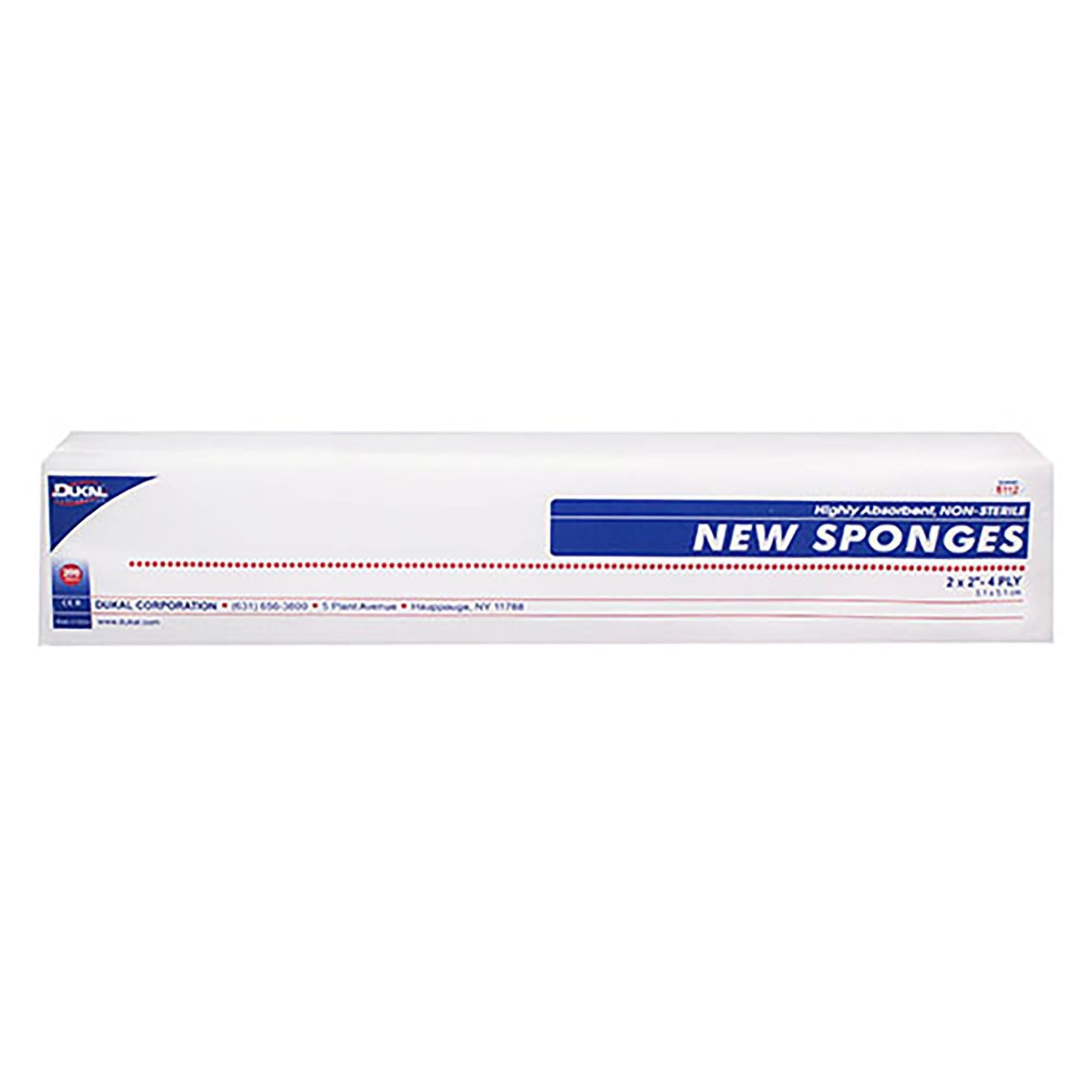 Nonwoven Sponge Dukal™ 2 X 2 Inch 4-Ply NonSterile 200 per Pack