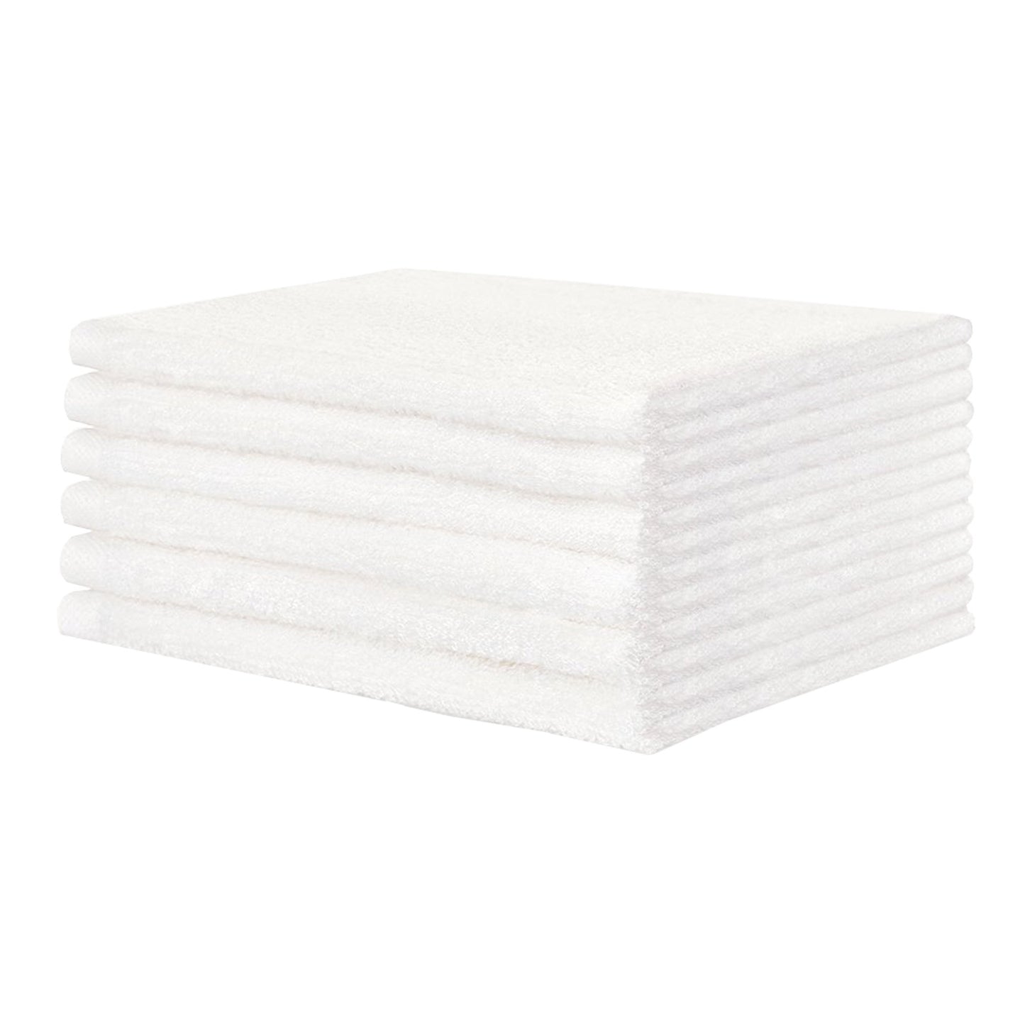 Washcloth 12 X 12-3/4 Inch White Reusable
