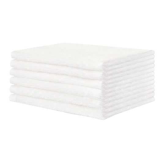 Washcloth 12 X 12-3/4 Inch White Reusable