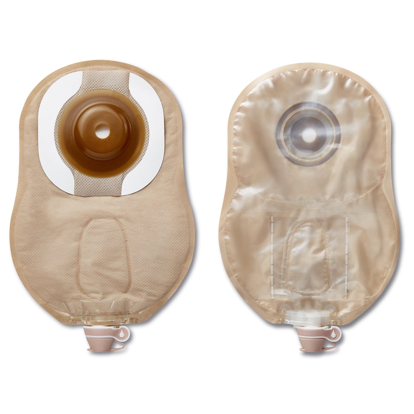 Urostomy Pouch Premier™ One-Piece System 9 Inch Length Convex, Trim to Fit Up to 1 Inch Stoma Drainable