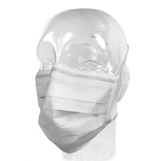 Laser Surgery Mask Precept® ASTM Level 3 Tie Closure One Size Fits Most