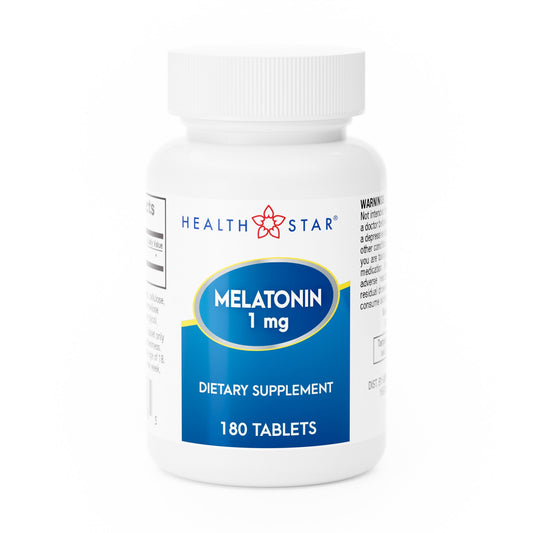 Natural Sleep Aid Geri-Care® 180 per Bottle Tablet 1 mg Strength