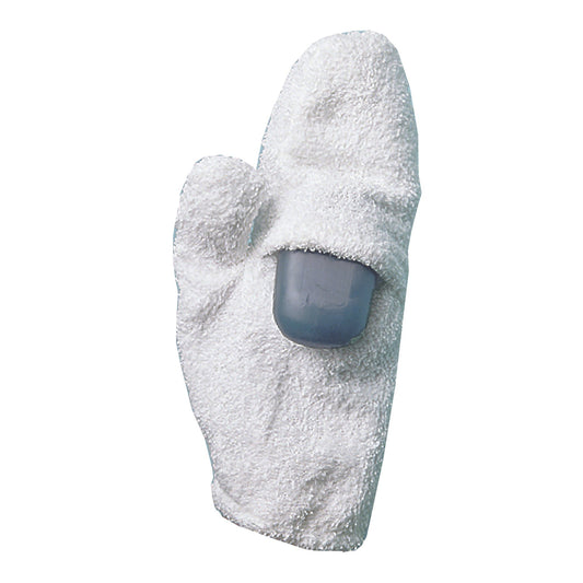 Wash Mitt Maddawash 1-1/2 X 6 X 9 Inch White Reusable