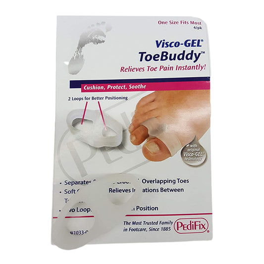 Toe Spacer Visco-GEL® ToeBuddy® One Size Fits Most Pull-On Toe