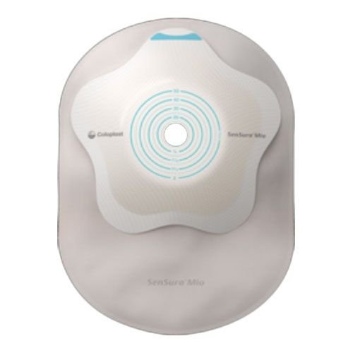 Ostomy Pouch SenSura® Mio Concave One-Piece System 8-1/2 Inch Length, Maxi Convex, Trim to Fit 3/8 to 2-3/8 Inch Stoma Closed End
