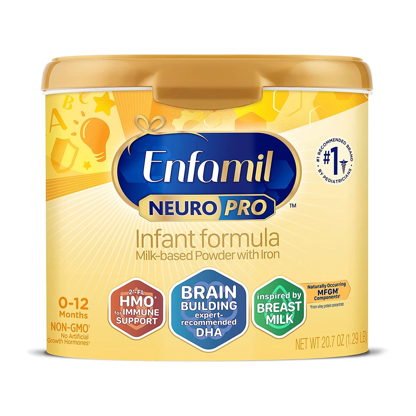 Infant Formula Enfamil NeuroPro™ Unflavored 20.7 oz. Canister Powder Iron
