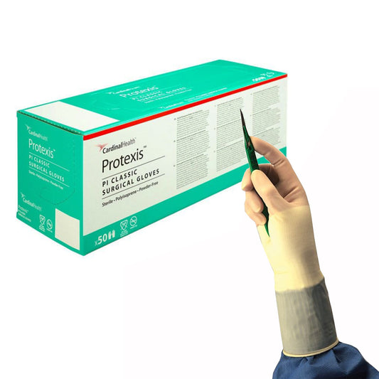Surgical Glove Protexis™ PI Classic Size 6 Sterile Polyisoprene Standard Cuff Length Smooth Ivory Not Chemo Approved