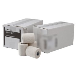Athletic Tape Sher-Light™ White 3 Inch X 7-1/2 Yard Polyester / Cotton / Spandex NonSterile